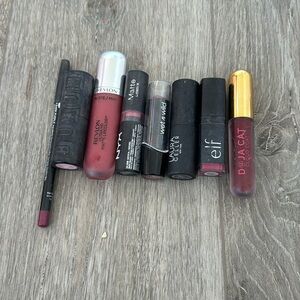 Lot of 8 USED lipsticks